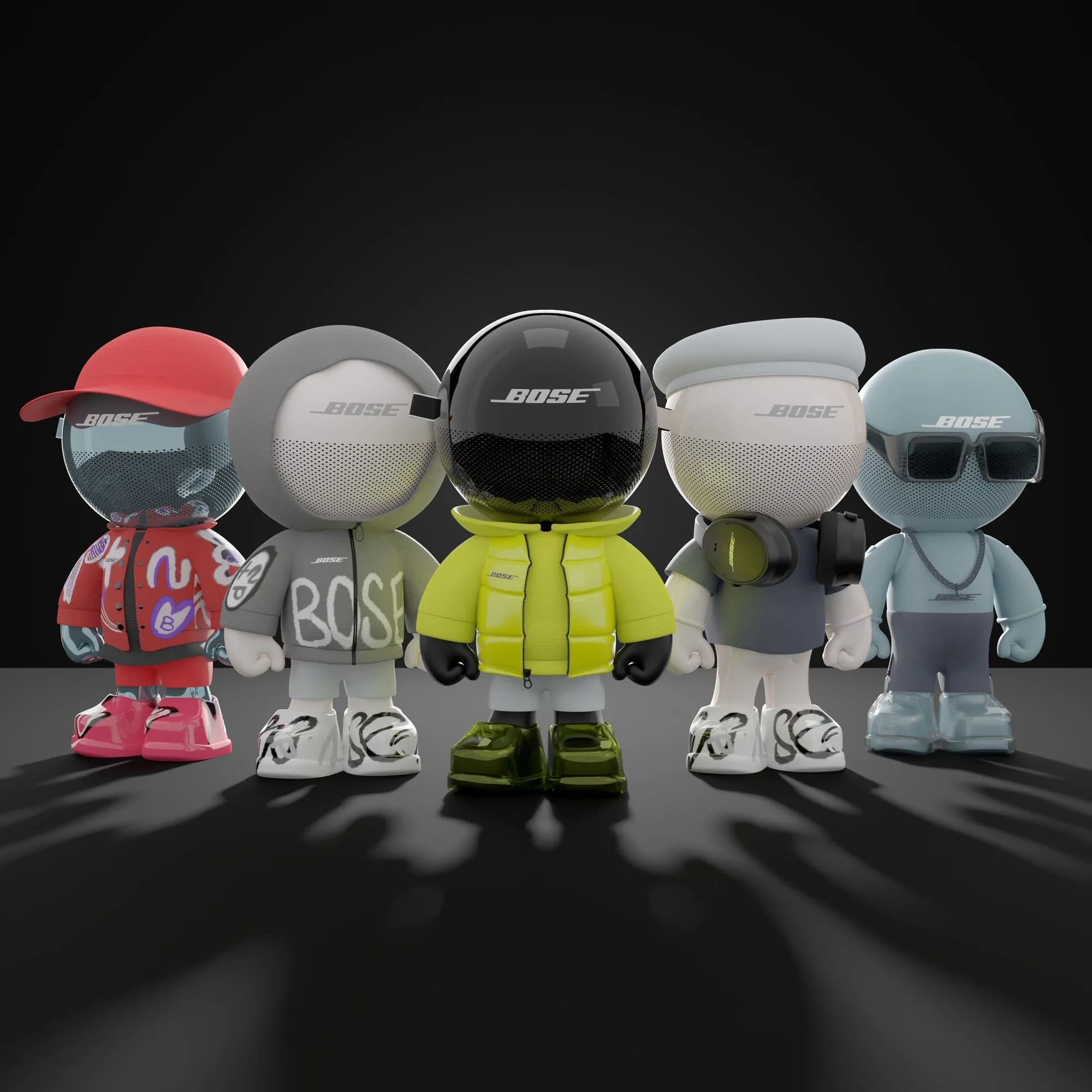 Stickmen 3D character design